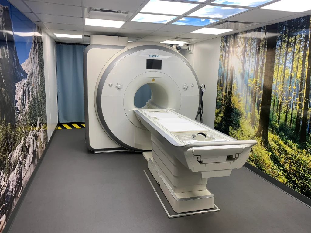 Mobile MRI units scaled